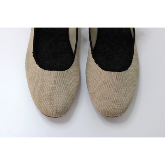 ROTHY'S Women's Mary Jane Tan Flats Shoe Size 10 - Picture 2 of 9